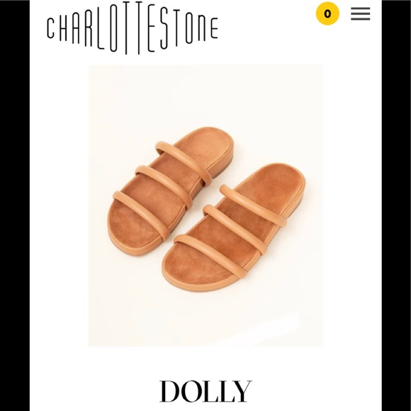 Charlotte-Stone Shoes - Charlotte-Stone leather sandals